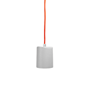 lux good weiss mit buntem Textilkabel